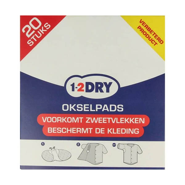 1-2DRY Okselpads (20 stuks) 298096 - 1