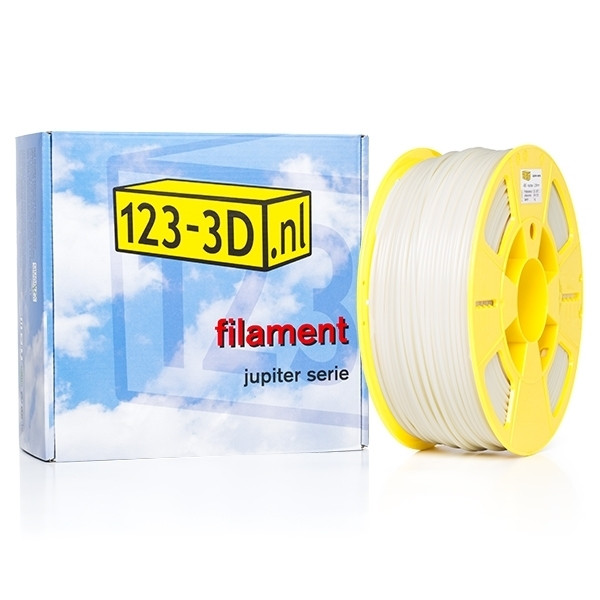 Filament neutraal 2,85 mm ABS 1 kg Jupiter serie (123-3D huismerk) DFA11018 Filament neutraal 2,85 mm ABS 1 kg Jupiter serie (123-3D huismerk) DFA11018 - 1