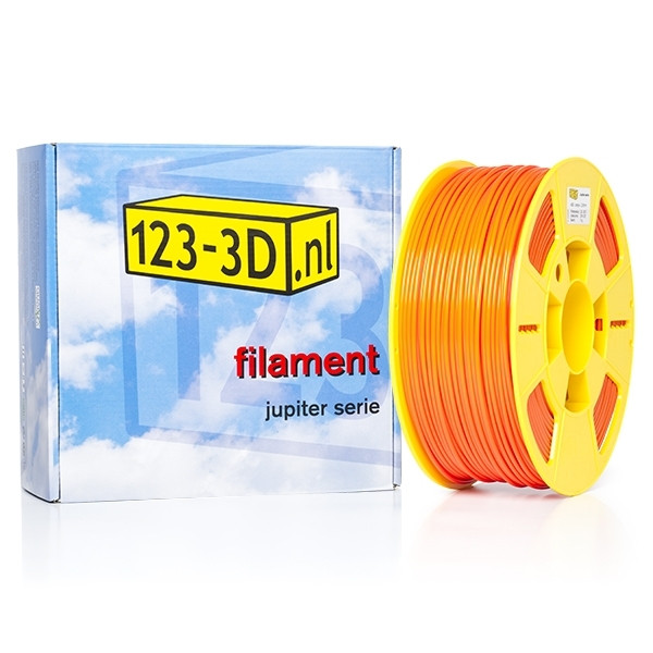 Filament oranje 2,85 mm ABS 1 kg Jupiter serie (123-3D huismerk) DFA11027 - 1