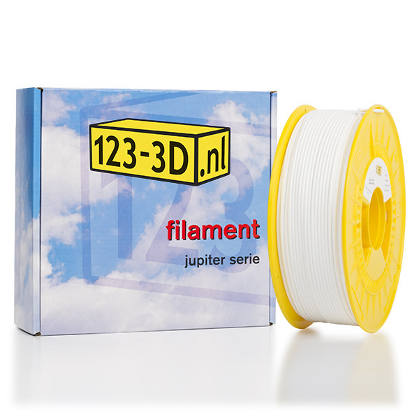 123-3D Filament wit 2,85 mm ABS 1 kg Jupiter serie DFP01098 - 1
