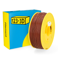 123-3D filament ABS bruin 1,75 mm 1 kg DHM00145