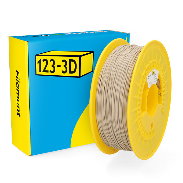 123-3D filament PETG mat beige 1,75 mm 1 kg DHM00250 - 1