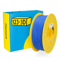 123-3D filament PETG mat blauw 1,75 mm 1 kg