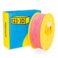 123-3D filament PLA aardbeiroze 1,75 mm 1 kg DHM00018