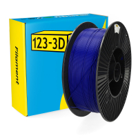 123-3D filament PLA donkerblauw 1,75 mm 3 kg DHM00187