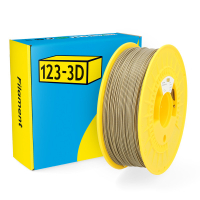 123-3D filament PLA glitter champagne goud 1,75 mm 1 kg DHM00059