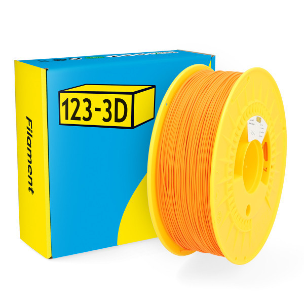 123-3D filament PLA mat oranje 1,75 mm 1 kg DHM00104 - 1