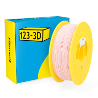123-3D filament PLA pastel lichtroze 1,75 mm 1 kg DHM00055