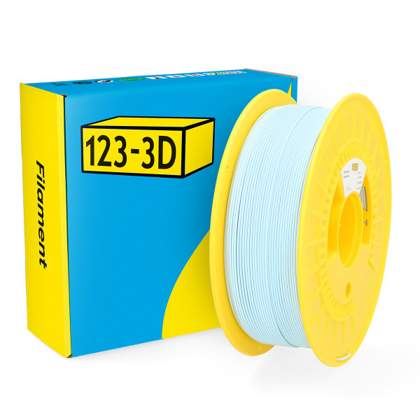123-3D filament PLA pastelblauw 1,75 mm 1 kg DHM00049 - 1