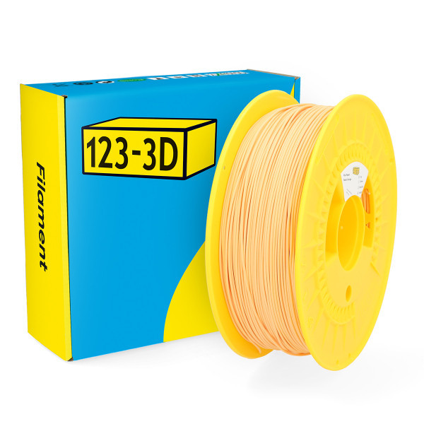123-3D filament PLA pasteloranje 1,75 mm 1 kg DHM00048 - 1