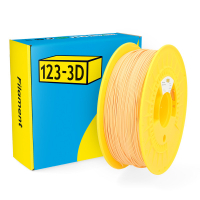 123-3D filament PLA pasteloranje 1,75 mm 1 kg DHM00048