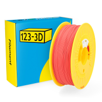 123-3D filament PLA pastelrood 1,75 mm 1 kg DHM00052