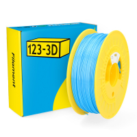 123-3D filament PLA satijn lichtblauw 1,75 mm 1 kg DHM00067