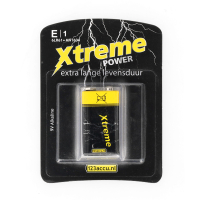 123accu Xtreme Power 6LR61 E-Block batterij 1 stuk ADR00045 123accu Xtreme Power 6LR61 E-Block batterij 1 stuk ADR00045