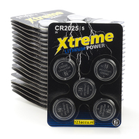 123accu Xtreme Power CR2025 knoopcelbatterij 100 stuks ADR00068