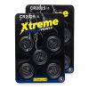 123accu Xtreme Power CR2025 knoopcelbatterij 10 stuks ADR00074 - 1
