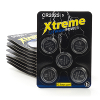 123accu Xtreme Power CR2025 knoopcelbatterij 50 stuks ADR00057