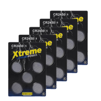 123accu Xtreme Power CR2430 3V lithium knoopcelbatterij 25 stuks ADR00139
