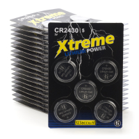123accu Xtreme Power CR2430 knoopcelbatterij 100 stuks ADR00081