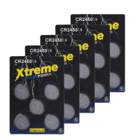 123accu Xtreme Power CR2450 3V lithium knoopcelbatterij 25 stuks ADR00138