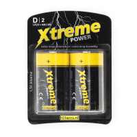 123accu Xtreme Power LR20 D batterij 2 stuks ADR00044 123accu Xtreme Power LR20 D batterij 2 stuks ADR00044