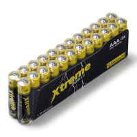 123accu Xtreme Power MN2400 Micro AAA batterij 24 stuks 24MN2400C MN2400C ADR00009