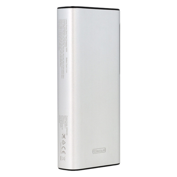 123accu laptop powerbank met snelladen zilver (100W, 20000 mAh) ADR00366 - 5