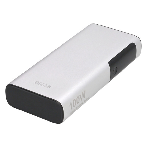 123accu laptop powerbank met snelladen zilver (100W, 20000 mAh) ADR00366 - 7