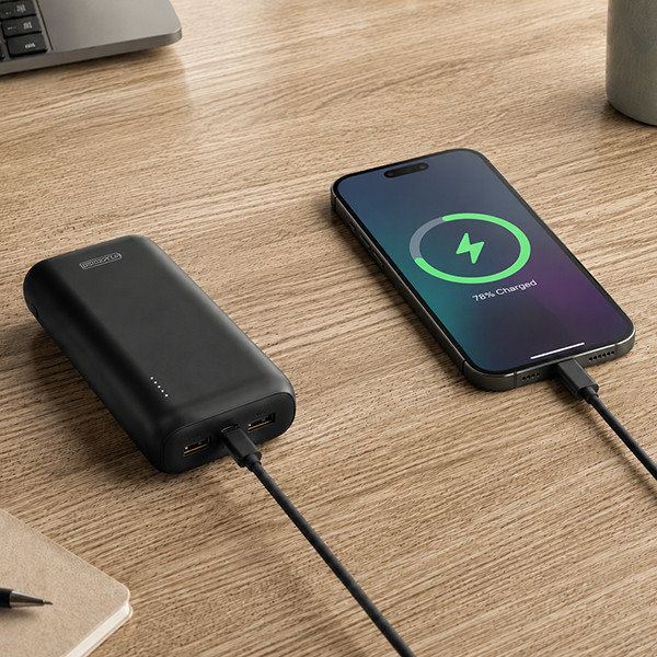 123accu powerbank met snelladen zwart (20W, 20000 mAh) ADR00365 - 4