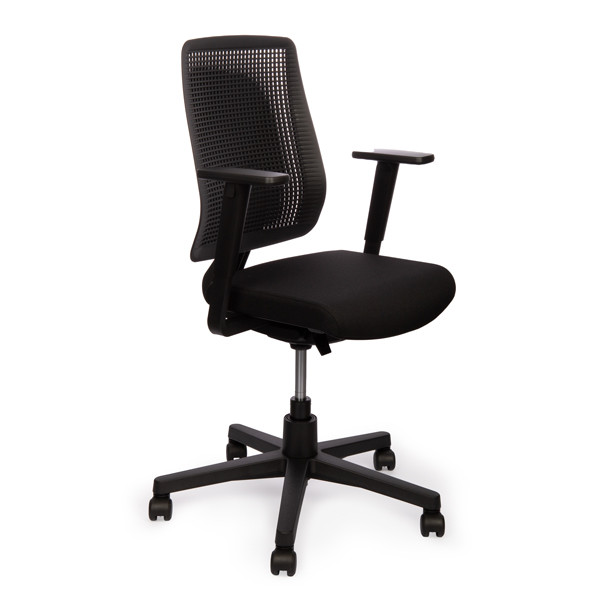 123inkt.be ergonomische bureaustoel zwart  300418 - 1