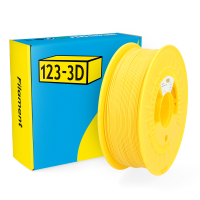 123-3D Filament PLA High Speed Geel 1,75 mm 1 kg (Jupiter serie)