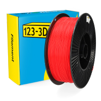 123-3D Filament PLA Rood 1,75 mm 3 kg (Jupiter serie)