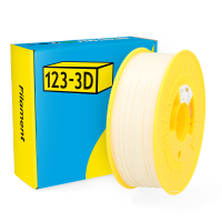 123-3D Filament PLA Tough Neutraal 1,75 mm 1 kg (Jupiter serie)