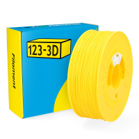 123inkt 123-3D filament ABS geel 1,75 mm 1 kg (Jupiter serie)  DHM00141