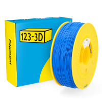 123inkt 123-3D filament ABS hemelsblauw 1,75 mm 1 kg (Jupiter serie)  DHM00144