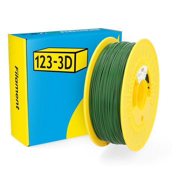 123inkt 123-3D filament PLA High Speed groen 1,75 mm 1 kg (Jupiter serie)  DHM00040 - 1