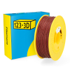 123inkt 123-3D filament PLA glitter rood 1,75 mm 1 kg (Jupiter serie)  DHM00061 - 1