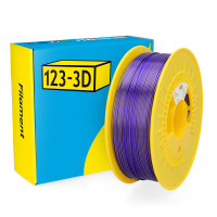 123inkt 123-3D filament PLA kameleon goud-paars 1,75 mm 1 kg  DHM00263