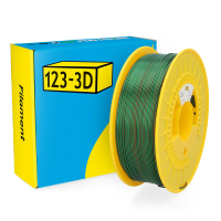 123inkt 123-3D filament PLA kameleon rood-groen 1,75 mm 1 kg  DHM00251