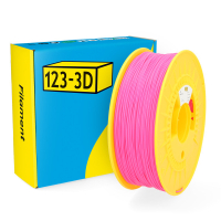 123inkt 123-3D filament PLA lichtroze 1,75 mm 1 kg (Jupiter serie)  DHM00019