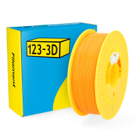 123inkt 123-3D filament PLA oranje 1,75 mm 1 kg (Jupiter serie)  DHM00008