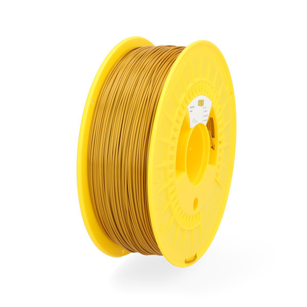 123inkt 123-3D filament PLA satijn goud 1,75 mm 1 kg (Jupiter serie)  DHM00069 - 2
