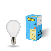 123inkt 123led E14 ledlamp kogel mat dimbaar 4.5W (40W)  LDR01914