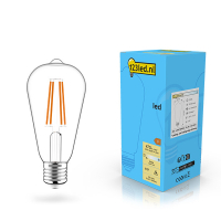 123inkt 123led E27 filament ledlamp Edison dimbaar 4.5W (40W)  LDR02110