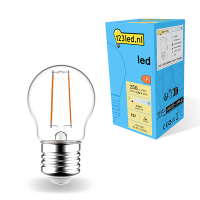 123inkt 123led E27 filament ledlamp kogel 2.5W (25W)  LDR01822