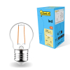 123led E27 filament ledlamp kogel 2.5W (25W)