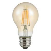123led E27 filament ledlamp peer dag-/nachtsensor goud 4W (37W) LDR06409