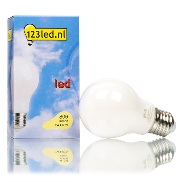 123inkt 123led E27 filament ledlamp peer mat dimbaar 7W (60W)  LDR01524 - 1