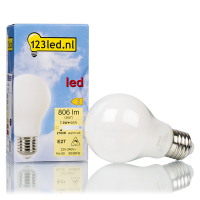 123inkt 123led E27 ledlamp peer mat dimbaar 7.3W (60W) LDR01782 LDR01614