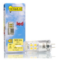 123inkt 123led G4 ledcapsule dimbaar 2.5W (28W)  LDR01688